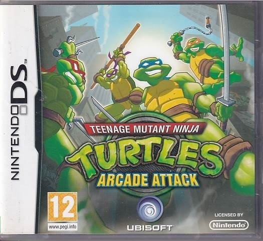 Teenage Mutant Ninja Turtles - Arcade Attack - Nintendo DS (A Grade) (Genbrug)